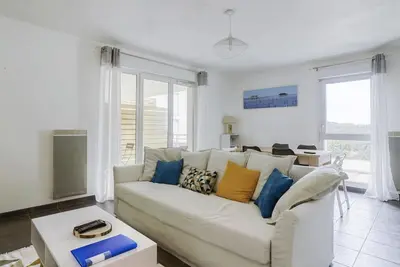 Image de Appartement T3 à 50m de l'océan avec terrasse, parking et Wi-Fi - Refait à neuf, centre de Biscarrosse