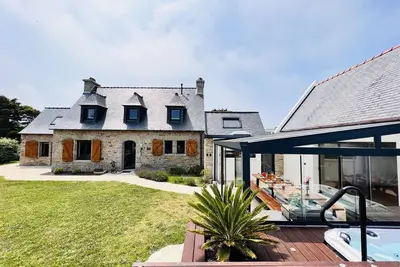 Image de Villa de Luxe 5* ètoiles + cocooning bord de mer Spa+Jacuzzi+Sauna