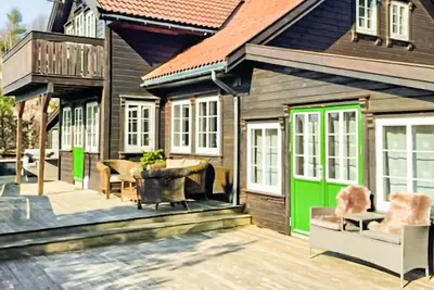 Image de Superbe maison à Spangereid avec sauna