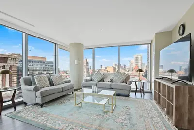 Image de Luxury apartment Back bay Boston.