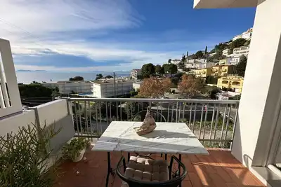 Image de Bel appartement avec vue sur la mer sur la belle plage d'Almadrava. Av-76