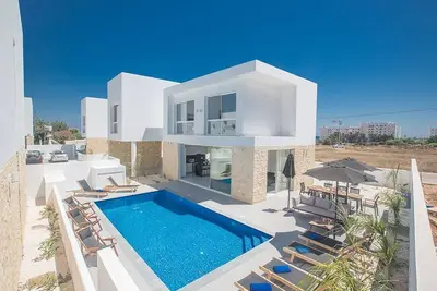 Protaras Vie Bleu Villa Vb1 -  a villa that sleeps 9 guests  in 4 bedrooms