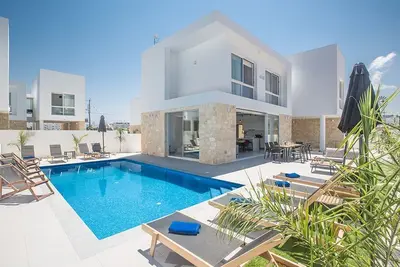 Protaras Vie Bleu Villa Vb3 -  a villa that sleeps 9 guests  in 4 bedrooms
