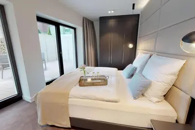 Luxury on two levels near the beach -holiday suite 0. 06 in Timmendorfer Strand