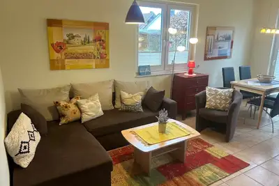 Image de Bright vacation home for 4 people with dog, fireplace, beach chair and sauna in Strand