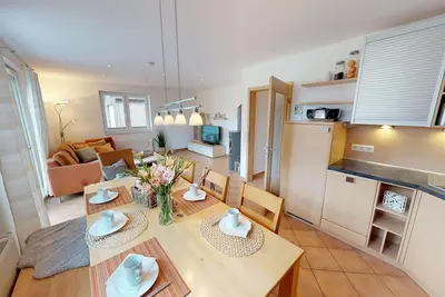 Image de Quietly located vacation home for 8 people with sauna, fireplace and garden in Strandn