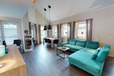 Image de Vacation home for 6-8 people and dog with fireplace, sauna & garden - close to the Baltic Sea!