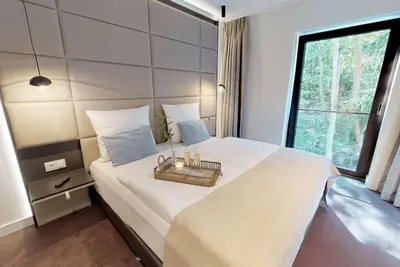 Image de A few steps to the promenade - luxury suite 3. 05 in Timmendorfer Strand with balcony