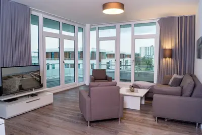 Image de High-quality & modern penthouse vacation apartment D-10 in Pelzerhaken Baltic Sea