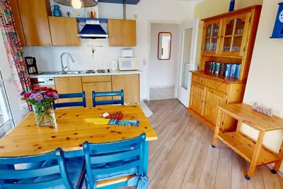 Image de Bright 3-room apartment with balcony in a quiet location for up to 4 people