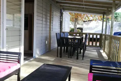 Image de Mobil Home Neuf 3 Chambres dans camping 4* Environnement Nature