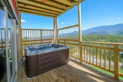 Image de Waldron Cherry Tree. . . Grand Chalet Situe Entre Gatlinburg & Pigeon Forge