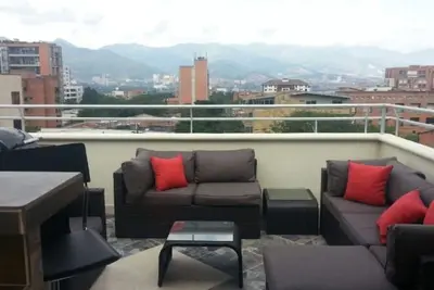 Image de 6 chambres avec terrasse de toit Ac 2 Hot Tub