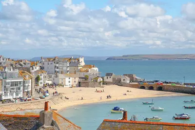 Image de Admiral Cottage St Ives: Boutique, vue sur la mer, jardin, parking, près du port