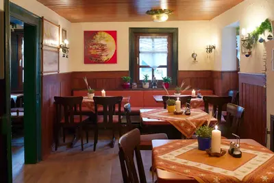 Image de Chambre double avec douche / Wc-vieux bâtiment - Adler chambre H����tel Biergarten