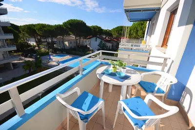 Image de Appartement de vacances avec balcon