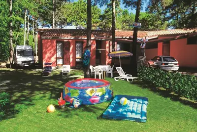 Image de Appartement de vacances avec climatisation et jardin