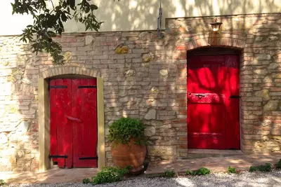Image de Agriturismo Le Capanne: organic farm tucked away in the Tuscan hills-apt. Maria