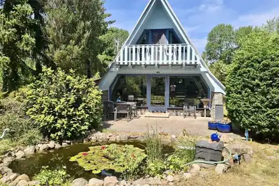 Image de FinnhĂĽtte mit Pool in Malchow- Mecklenburgische Seenplatte