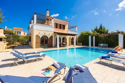 Image de Villa Nikolas Large Private Pool, A/C, WiFi