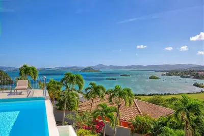 Image de Villa luxe, 10 personnes, piscine, vue mer et golf