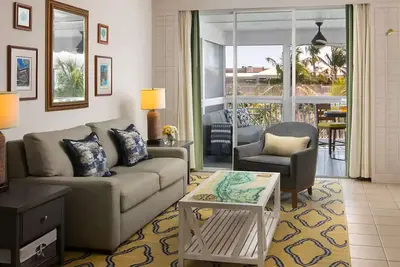 Image de 2-Bedroom Villa at Hyatt Beach House! Quiet Beachfront Location! Sleeps 6