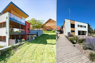 La Maison Devant La Prairie