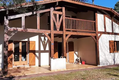 Image de Maison Landaise avec Jardin, 4 Ch, Proche Plages et Golf Ă Seignosse