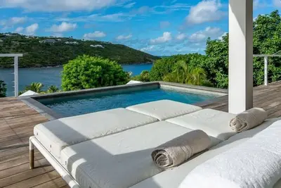Villa Teora  | Ocean View - Located in  Magnificent Marigot with Private Pool