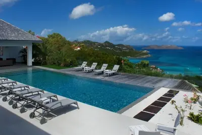 Image de Villa Wine Note | Ocean View - Located in Fabulous Saint Jean with Private Pool