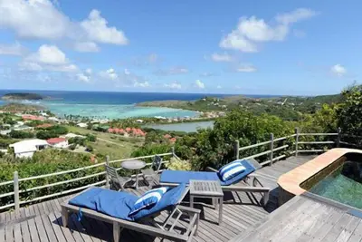 Villa Kyody | Ocean View - Located in  Wonderful Marigot with Private Pool
