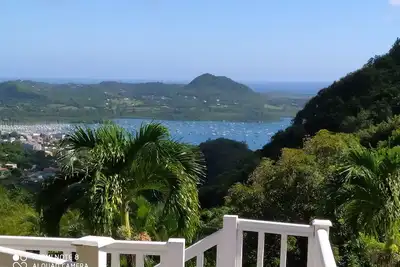 Image de Migaline. Creole villa with breathtaking views of the Caribbean Sea