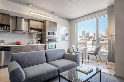 Image de Mod Lower Nob Hill Studio w/ City Views, Courtyard, Cvs by Blueground