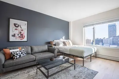 Image de Smart Nob Hill Studio w/ Sauna, Gym, near Union Square, by Blueground