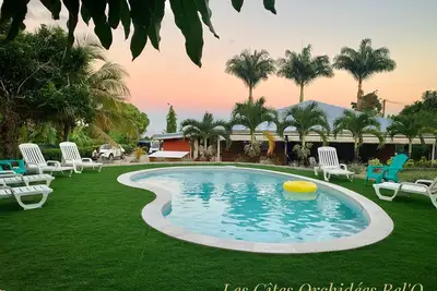 Image de Orchidées Bel'O - Confortable Bungalow - piscine