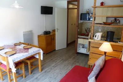 Image de Studio coin nuit pour famille, Les Contamines-Montjoie, proche remontées mécaniques et commodités