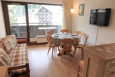 Image de Appartement 3 pièces pour 6 aux Contamines-Montjoie, près des remontées mécaniques et piscine chauffée