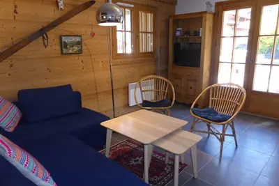 Image de Appartement 2 pièces cabine pour 6 au cœur de Contamines-Montjoie, proche commerces et télécabines