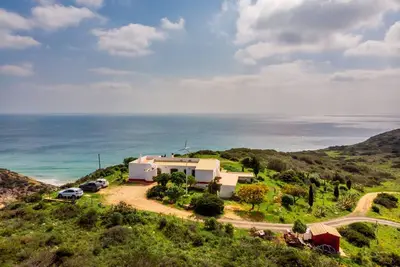 Image de Maison de vacances 'Casa das Furnas - Eco Home' avec vue sur mer, jardin et terrasses