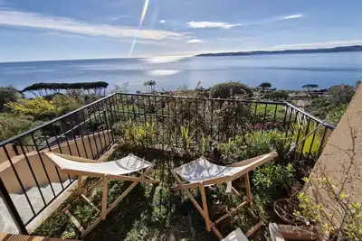 Image de Appartement vue mer avec piscine dans la résidence proche plage