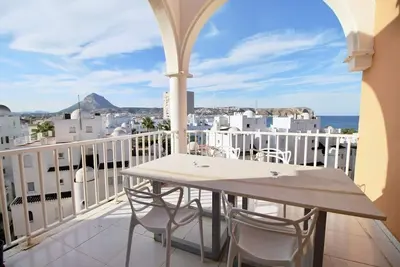 Image de Bel appartement comfortable  avec piscine communale à Javea, sur la Costa Blanca, Espagne pour 2 personnes