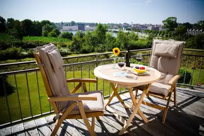 Image de Kappelner SchleibrĂĽcke - central, balcony, terraced house, water view, parking space