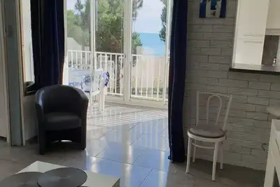 Le Belvedere 1 - Front de Mer (rénové) - Vue mer-accès direct plage