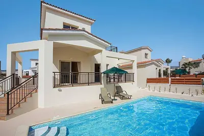 Villa de luxe à Coral Bay | Villa Coralia Dream 5 | Villa 3 chambres | Piscine privée | Vue sur la m