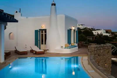 Image de Villa de luxe a Mykonos | Villa Ulmo Deus Viii | Piscine privee | 4 chambres | Bord de l eau | Agios