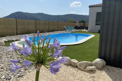 Image de Nouvelle construction 2021 : Villa 6 pers avec piscine privée et climatisation