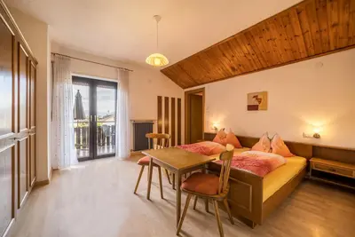 Image de Appartement \"Gantkofel Leilichhof\" avec vue montagne, Wi-Fi, balcon et jardin
