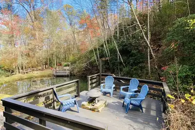 Image de Mountain Creek Cabin Very private 13 acres with trails, creeks. Bordering Usnf!