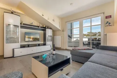 Image de Aparthotel Ostsee apartment no. 17, 50 sqm, 1 bedroom, balcony, max. 4 persons