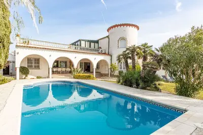 Image de Magnifique maison de vacances privée avec climatisation, Wifi, piscine privée, Tv, patio, parking